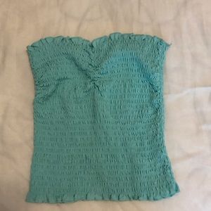 Teal Tube Top